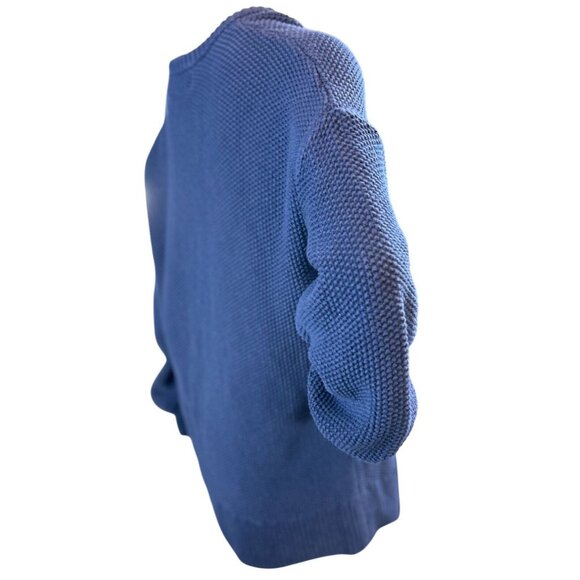 Old Navy Textured Tunic Sweater in Lost at Sea Blue Size Medium - Picture 4 of 6